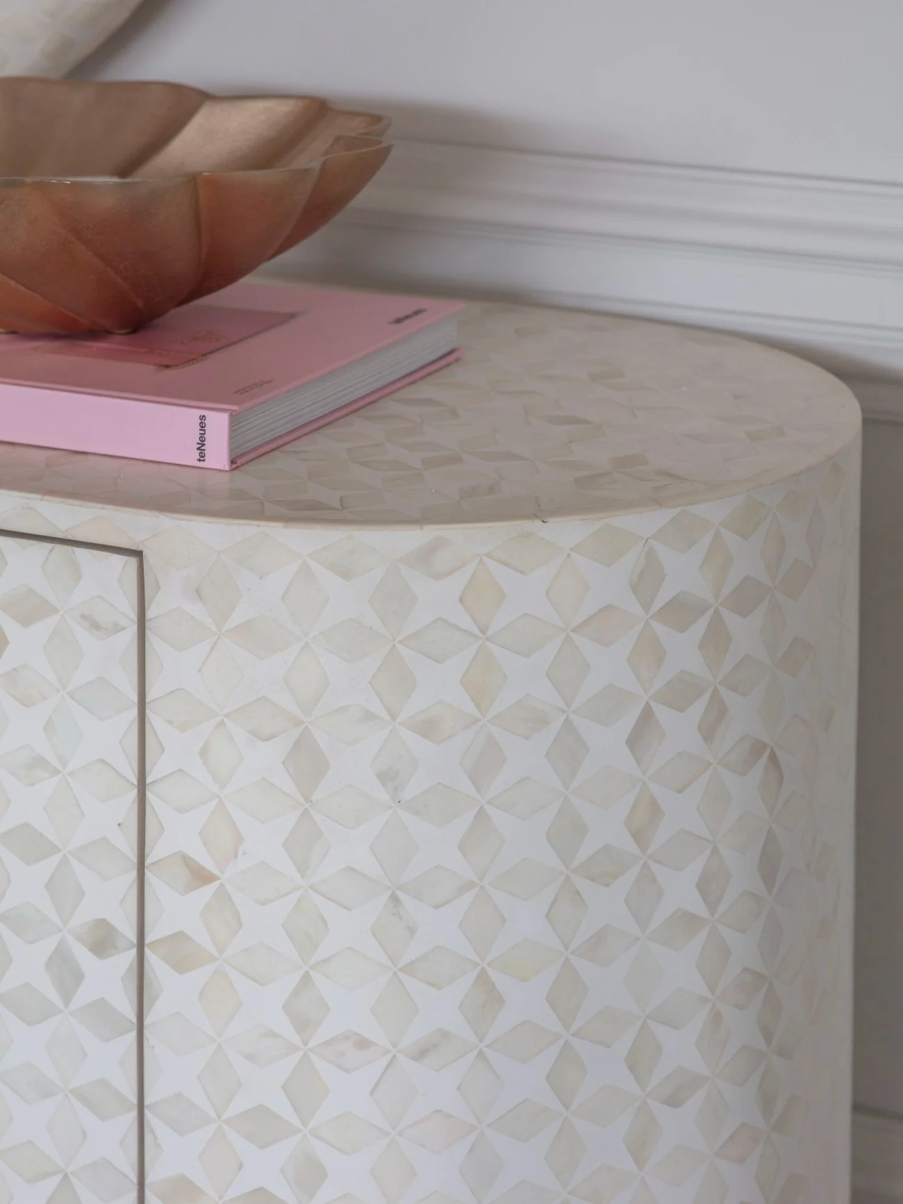 Libra Interiors Aspen Bone Inlay Sideboard - Image 5