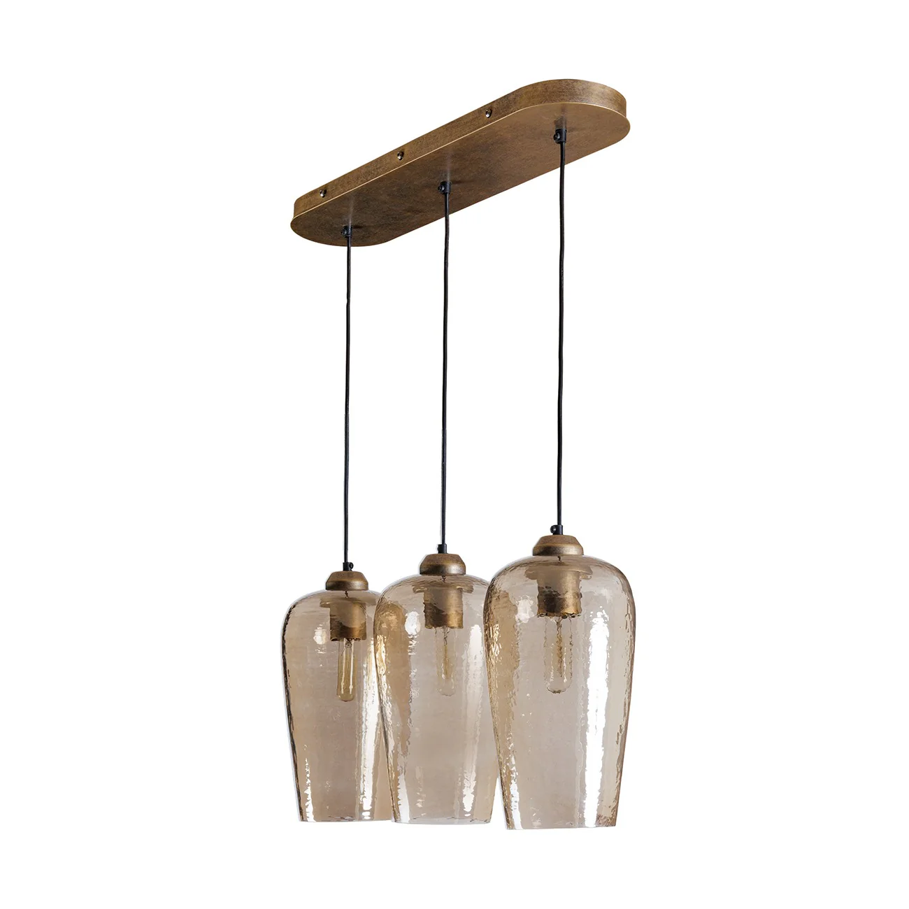 Libra Interiors Belgrove 3 Light Linear Pendant - Image 2