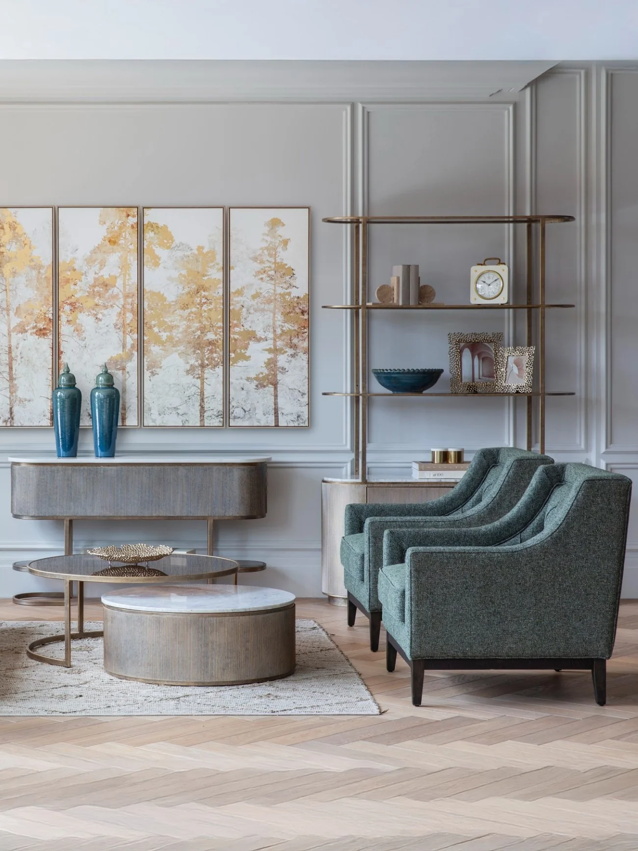Libra Interiors Belvedere Shelving Unit - Image 6