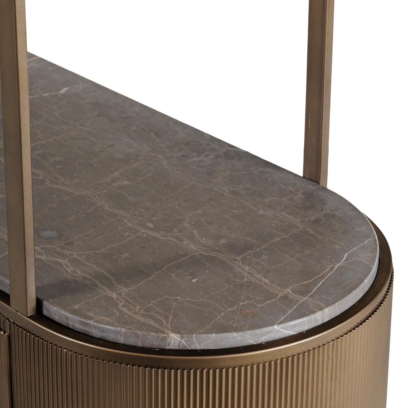 Libra Interiors Belvedere Shelving Unit – Royal Gold - Image 3