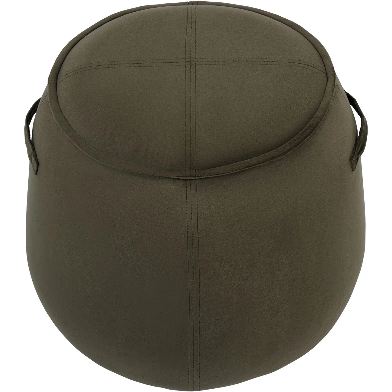 Libra Interiors Bingham Stool – Dark Green Velvet - Image 2
