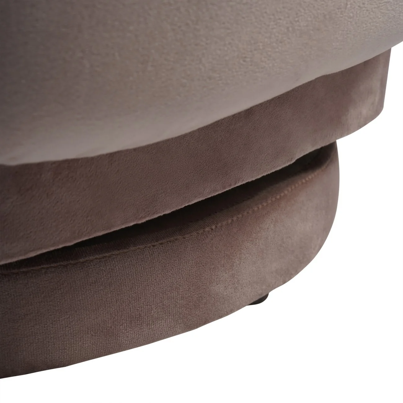Libra Interiors Bingham Swivel Chair – Dusky Pink Velvet - Image 5