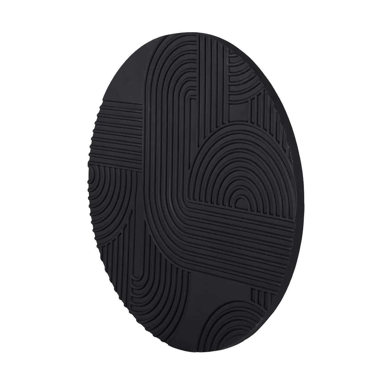 Libra Interiors Black Geometric Echoes Wall Art - Image 2