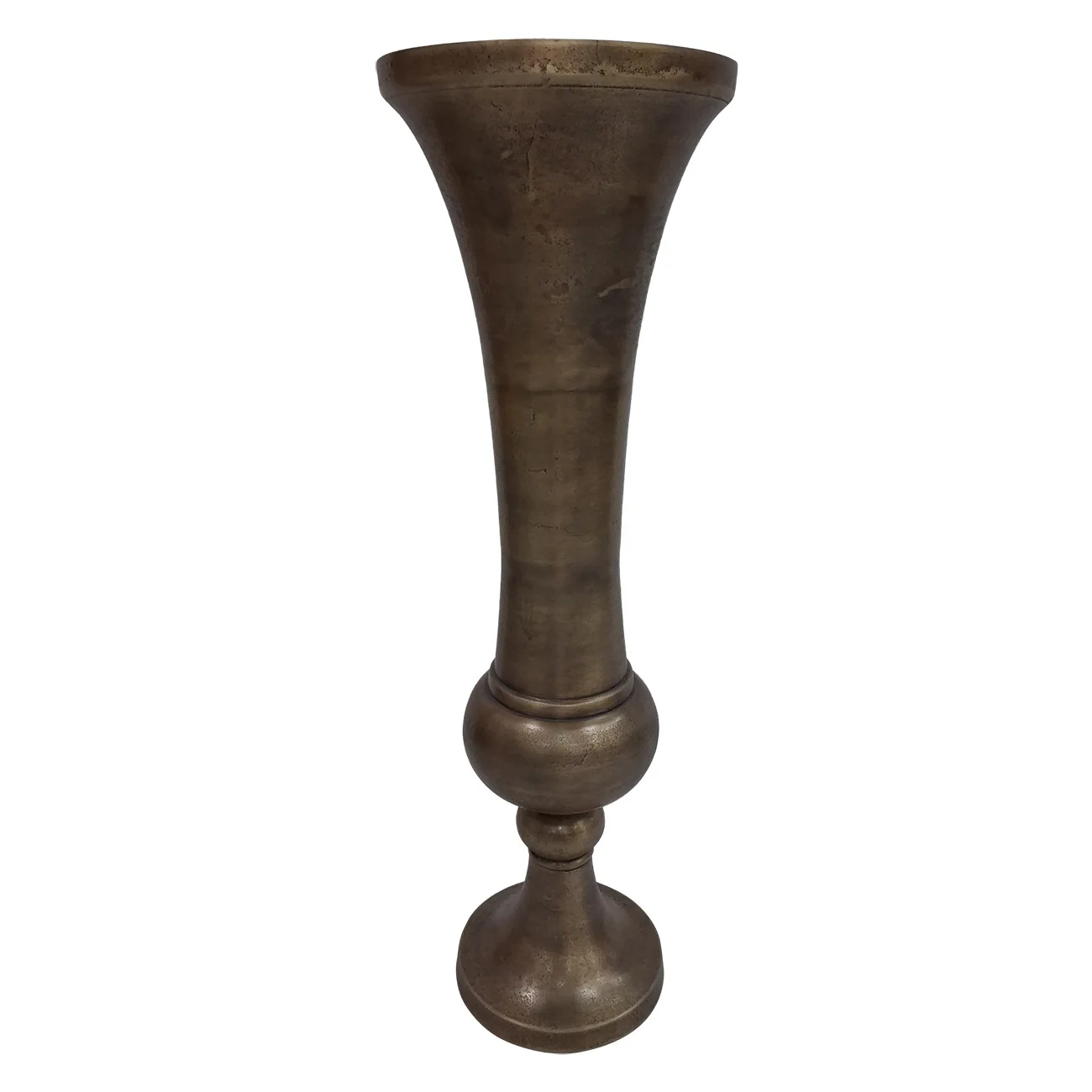 Libra Interiors Brockley Planter – Antique Brass