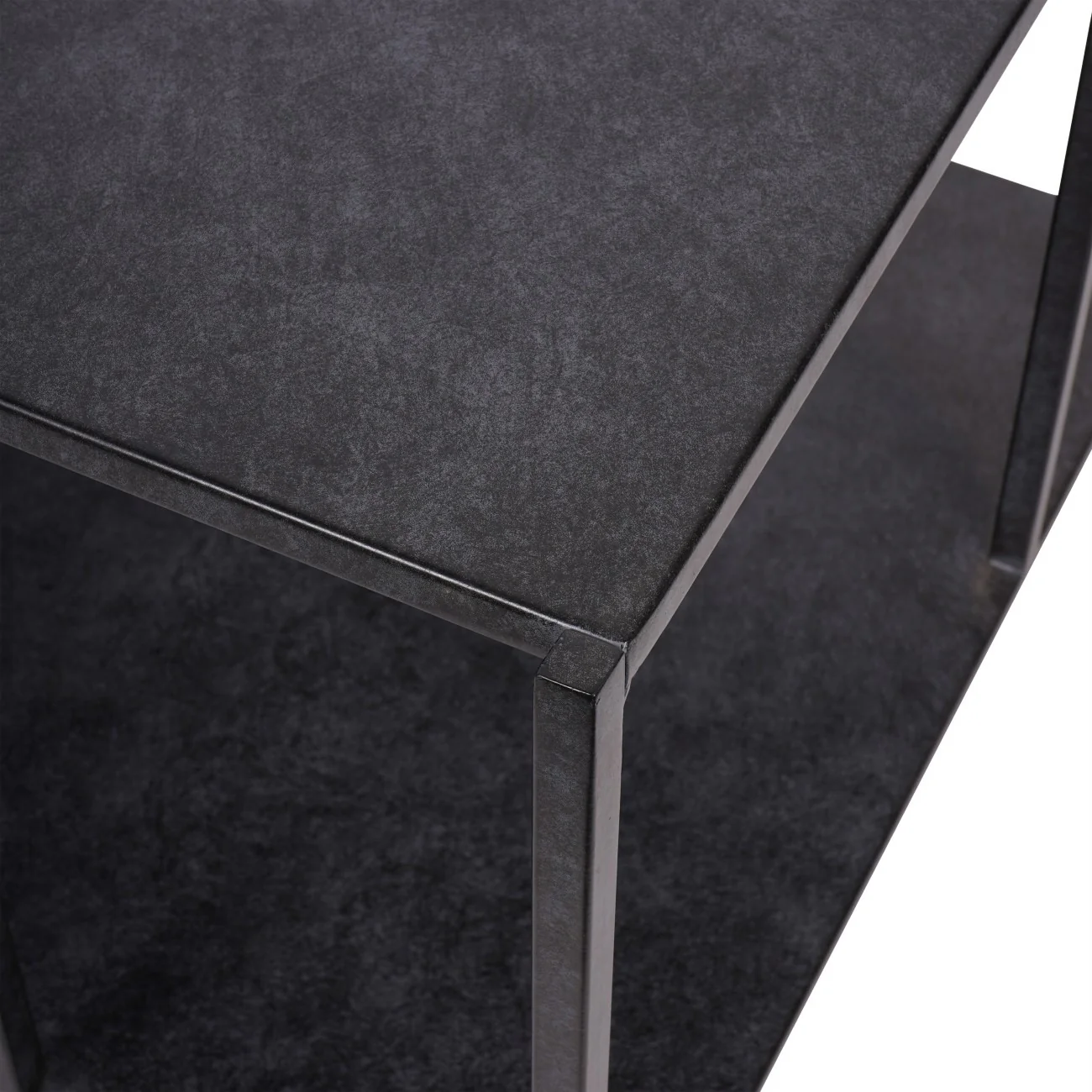 Libra Interiors Brooks Coffee Table – Mottled Black - Image 4