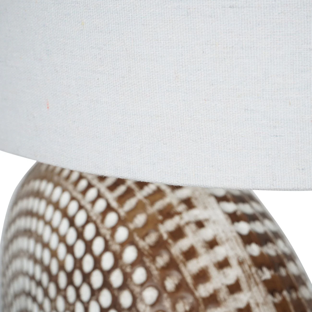 Libra Interiors Chariot Round Ceramic Lamp – 65cm - Image 4