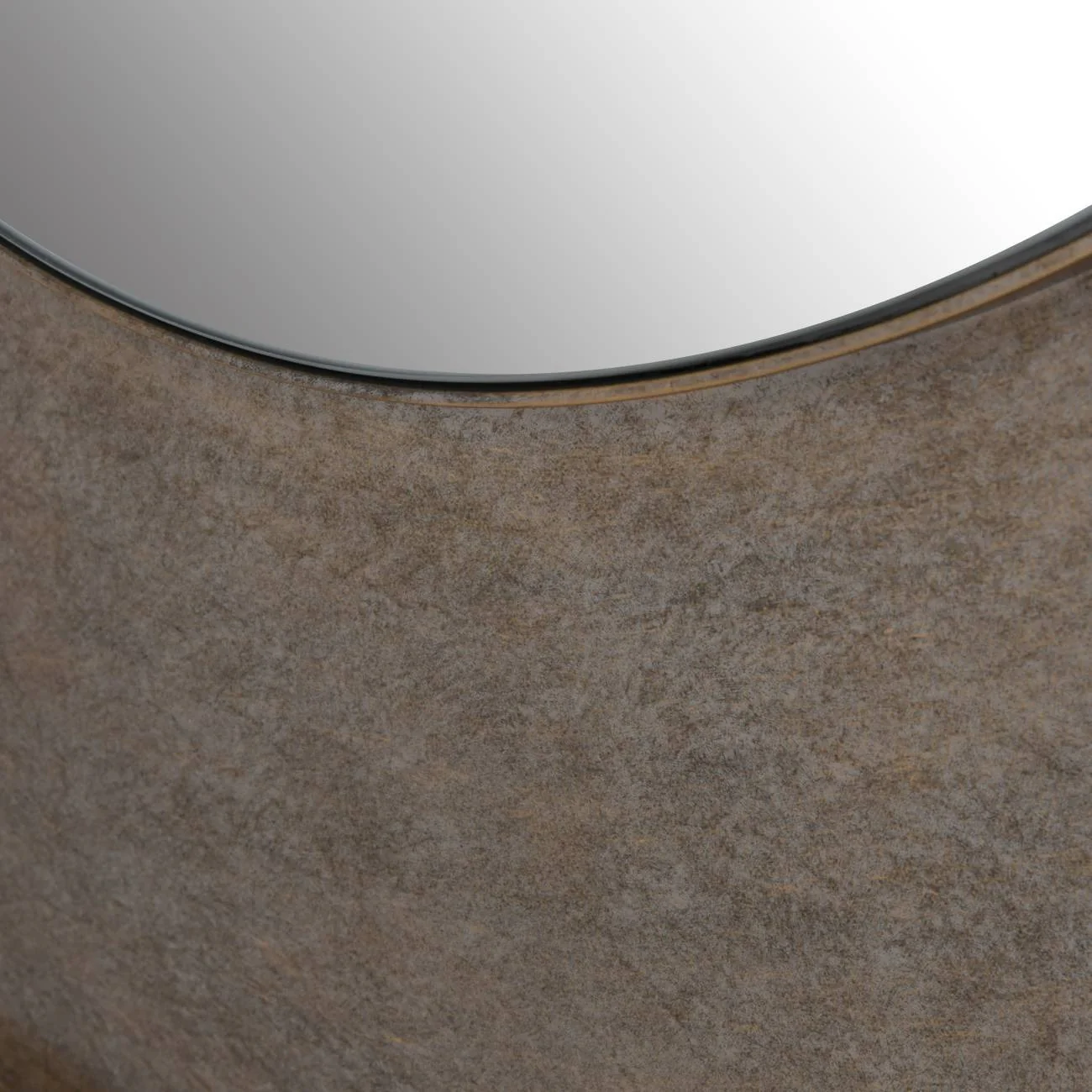 Libra Interiors Concentric Circles Mirror – Aged Gold - Image 4