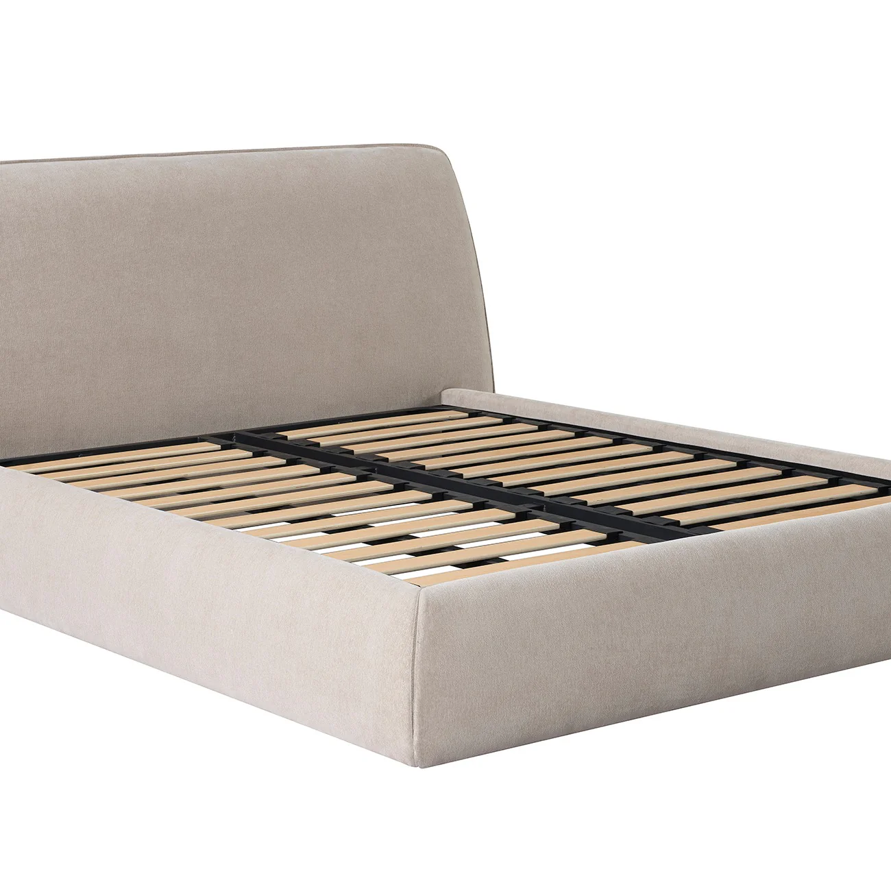 Libra Interiors Darley King Sized Bed Frame – Beige - Image 5
