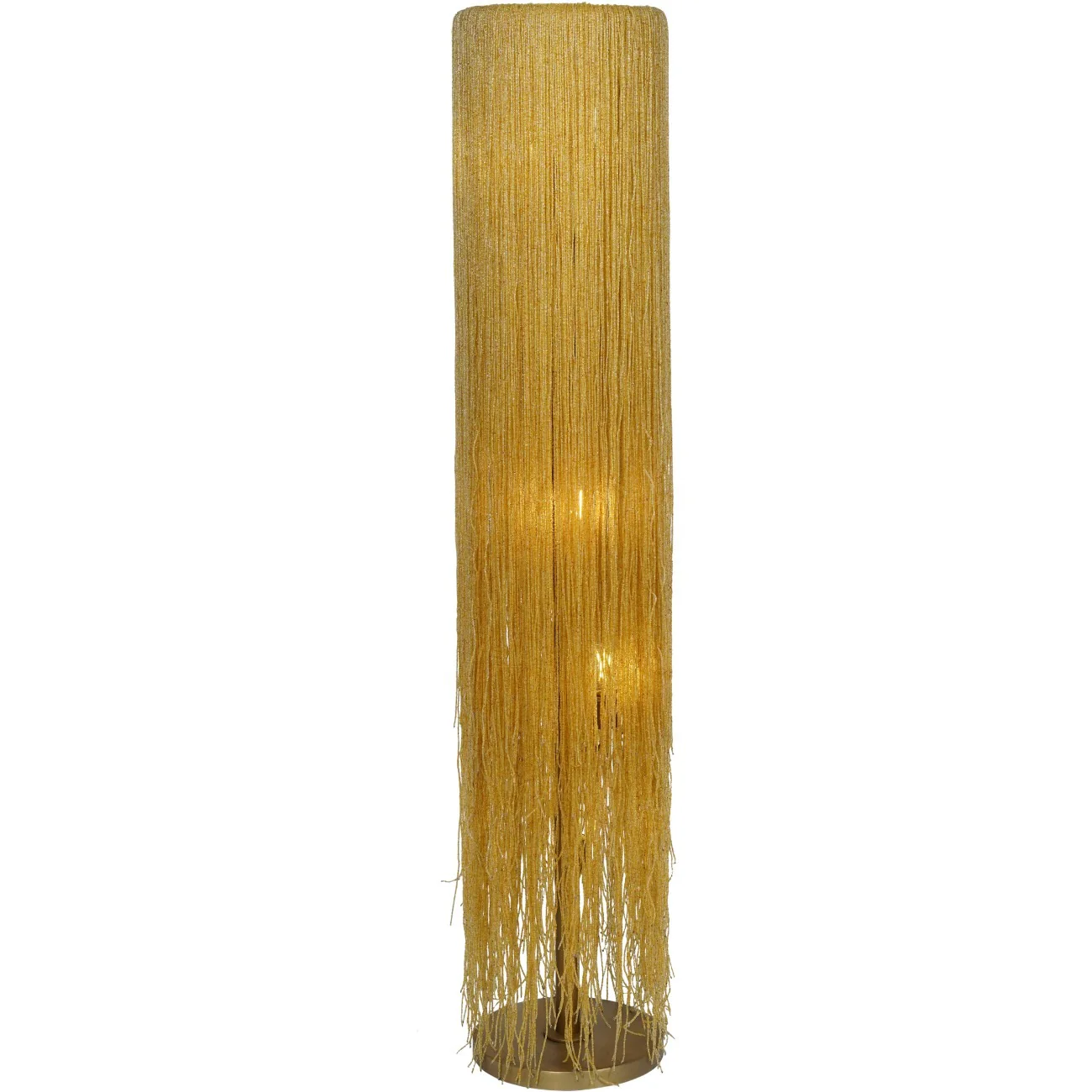 Libra Interiors Draper Beaded Floor Lamp - Image 2