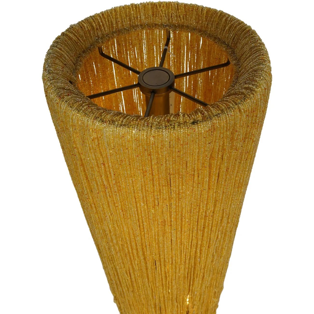 Libra Interiors Draper Beaded Floor Lamp - Image 3