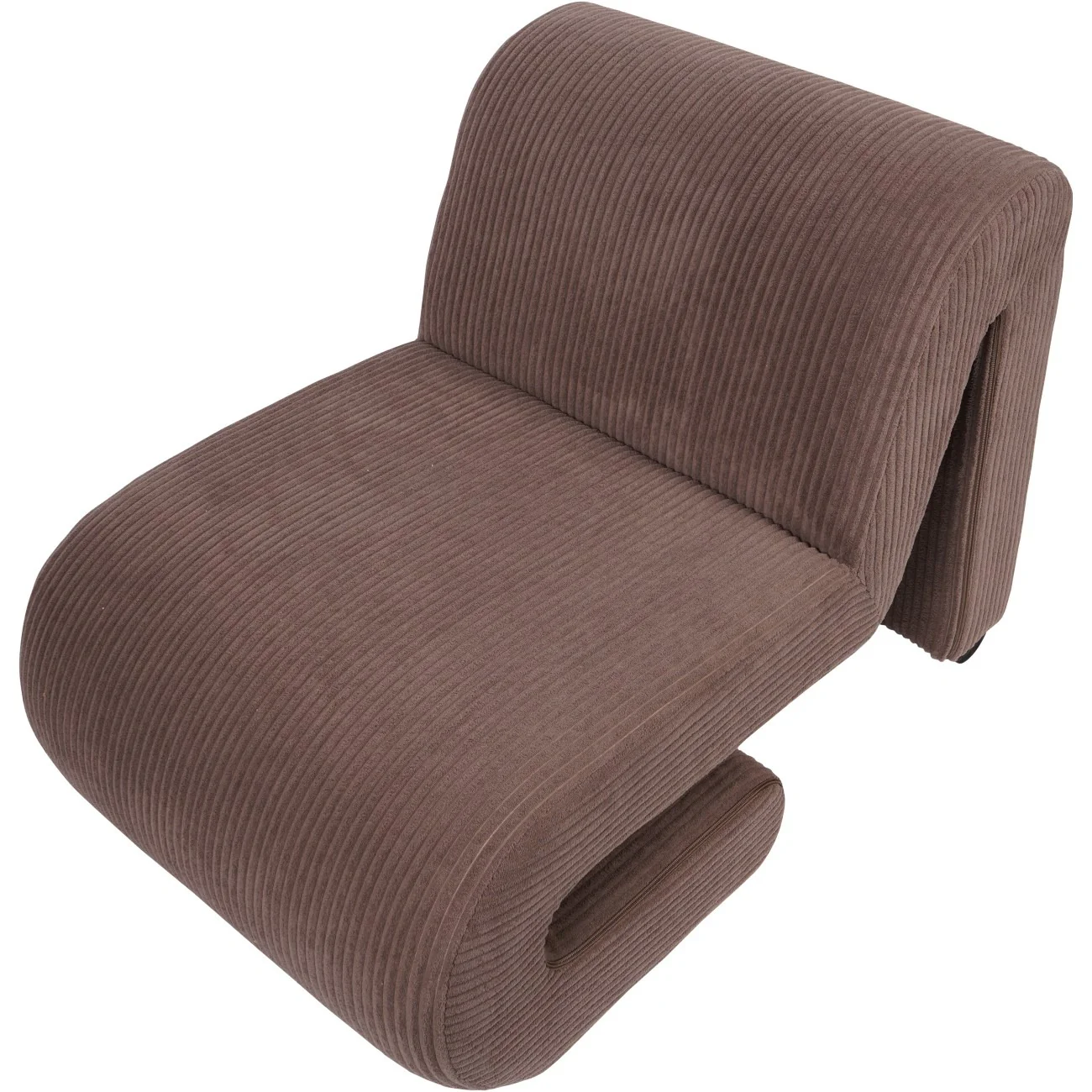 Libra Interiors Ellis Chair – Brown Corduroy - Image 2