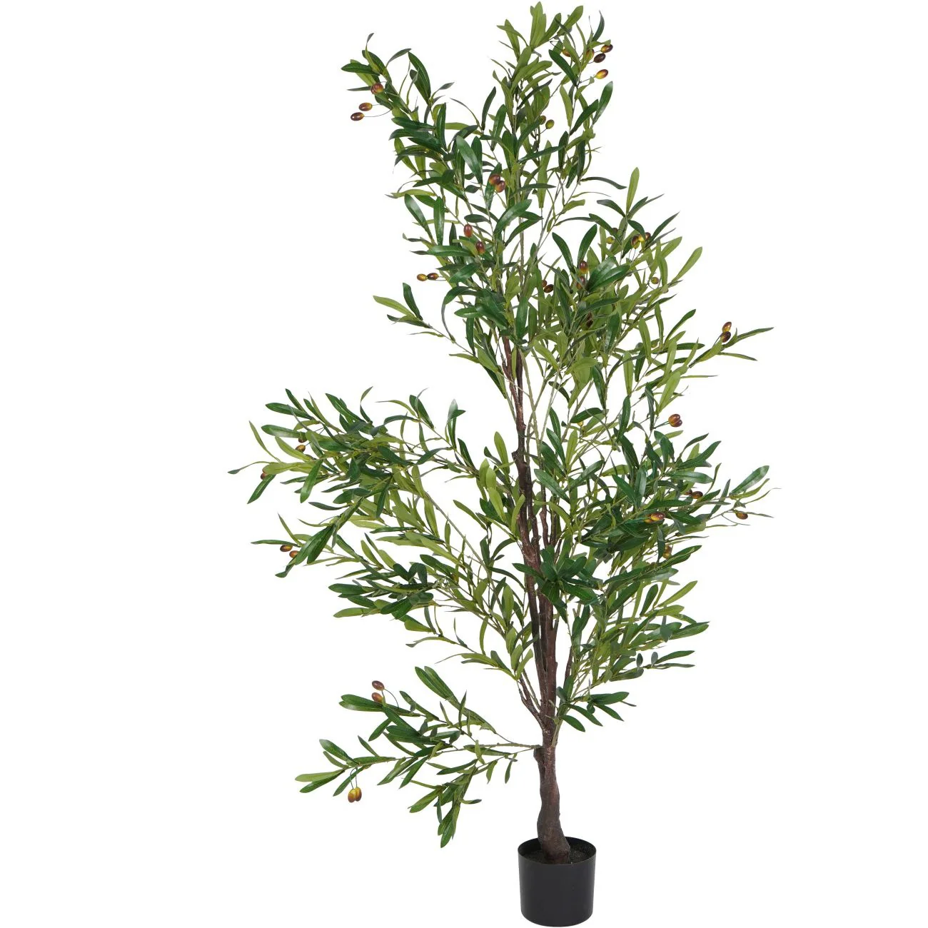 Libra Interiors Faux Mediterranean Olive Fruit Tree - Image 2