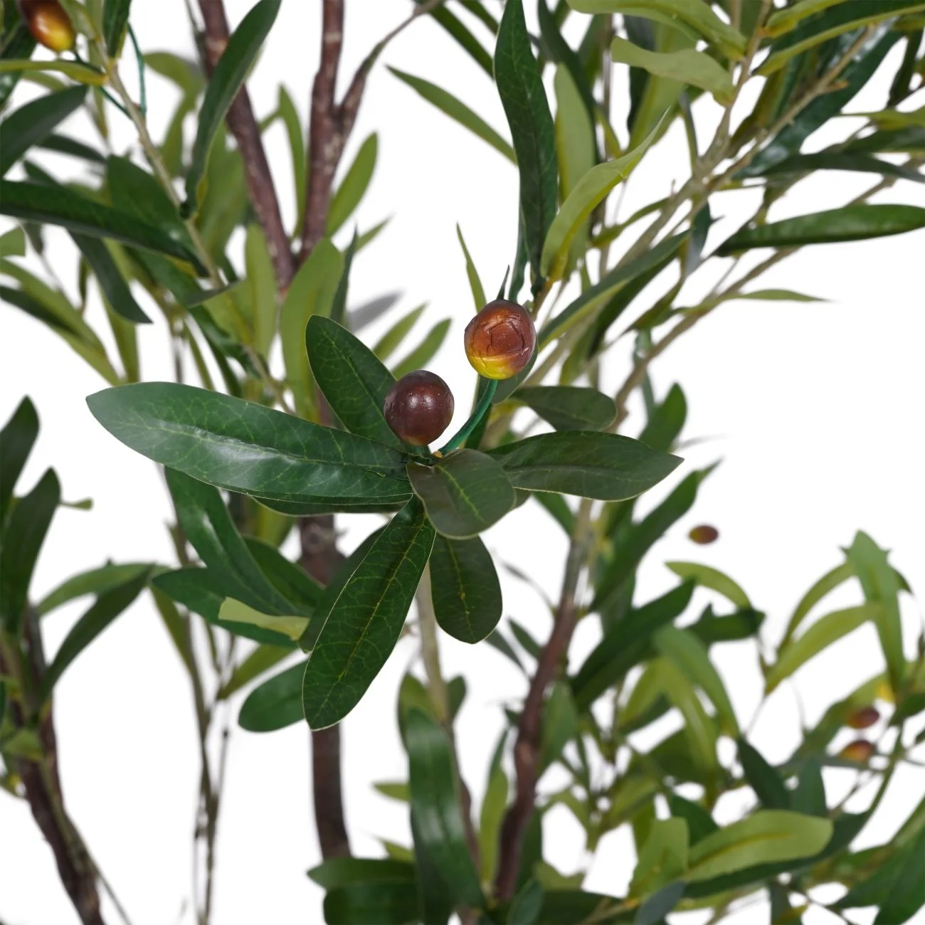 Libra Interiors Faux Mediterranean Olive Fruit Tree - Image 4