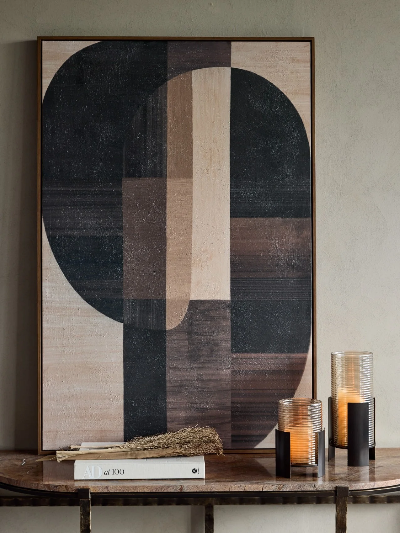 Libra Interiors Forma Textured Wall Art - Image 6