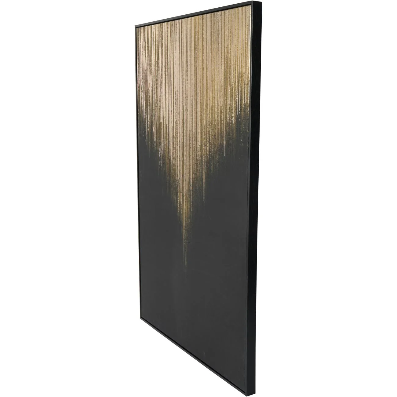 Libra Interiors Golden Rain Framed Canvas - Image 2
