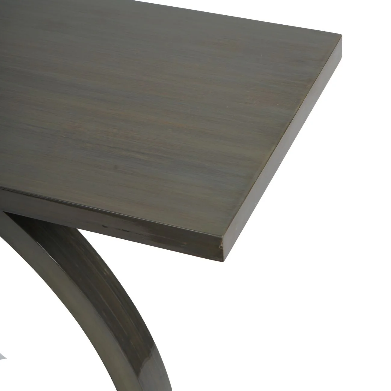 Libra Interiors Lacquer Olive Console Table - Image 3