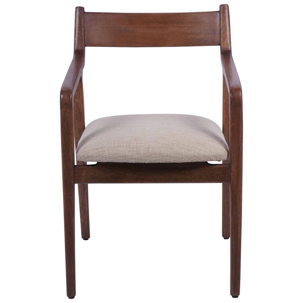Libra Interiors Monterey Dining Chair – Beige