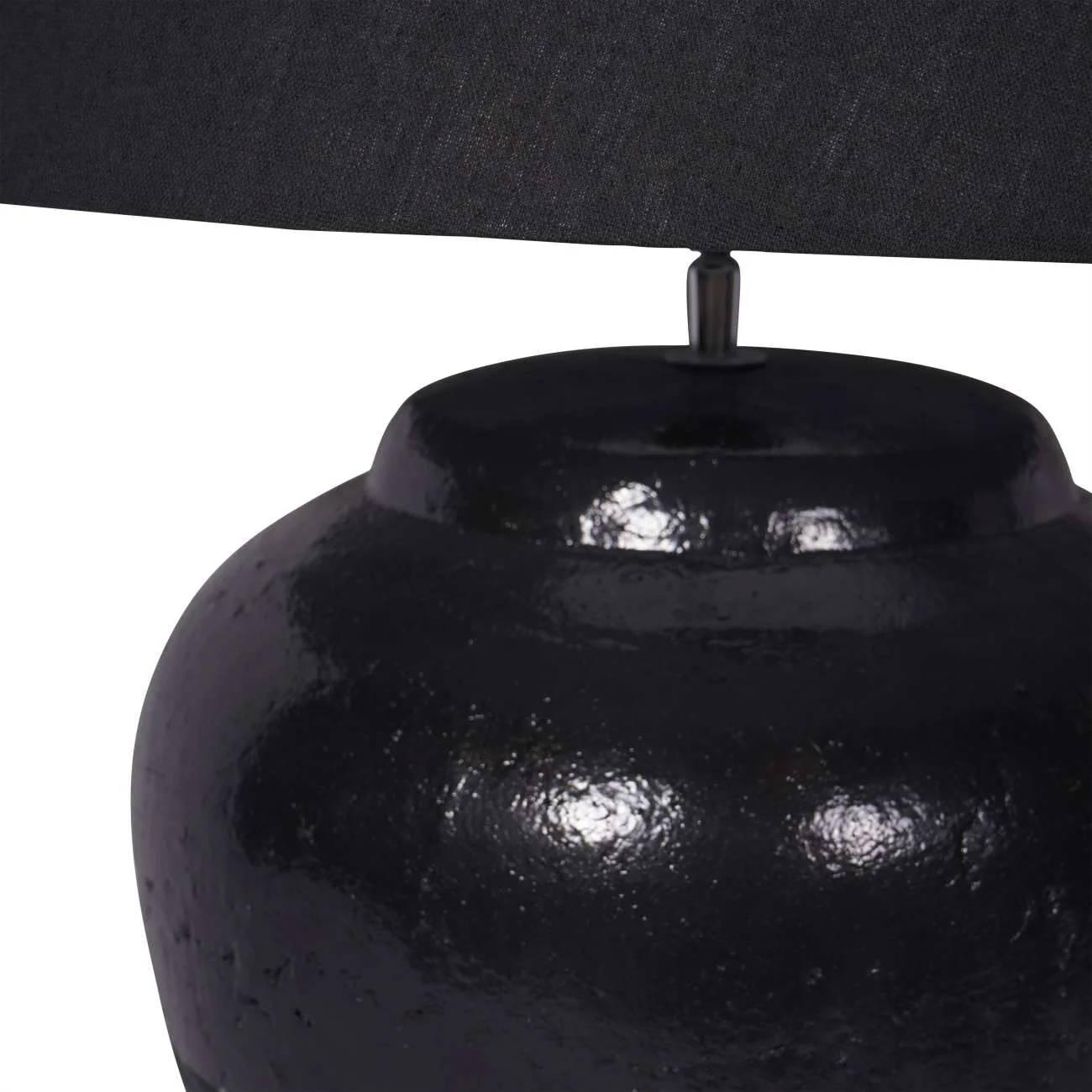 Libra Interiors Skyline Table Lamp – Black - Image 3