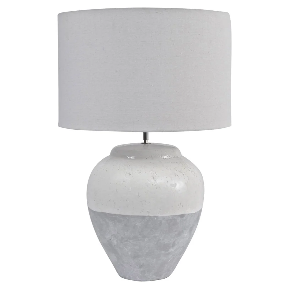 Libra Interiors Skyline Table Lamp – Grey