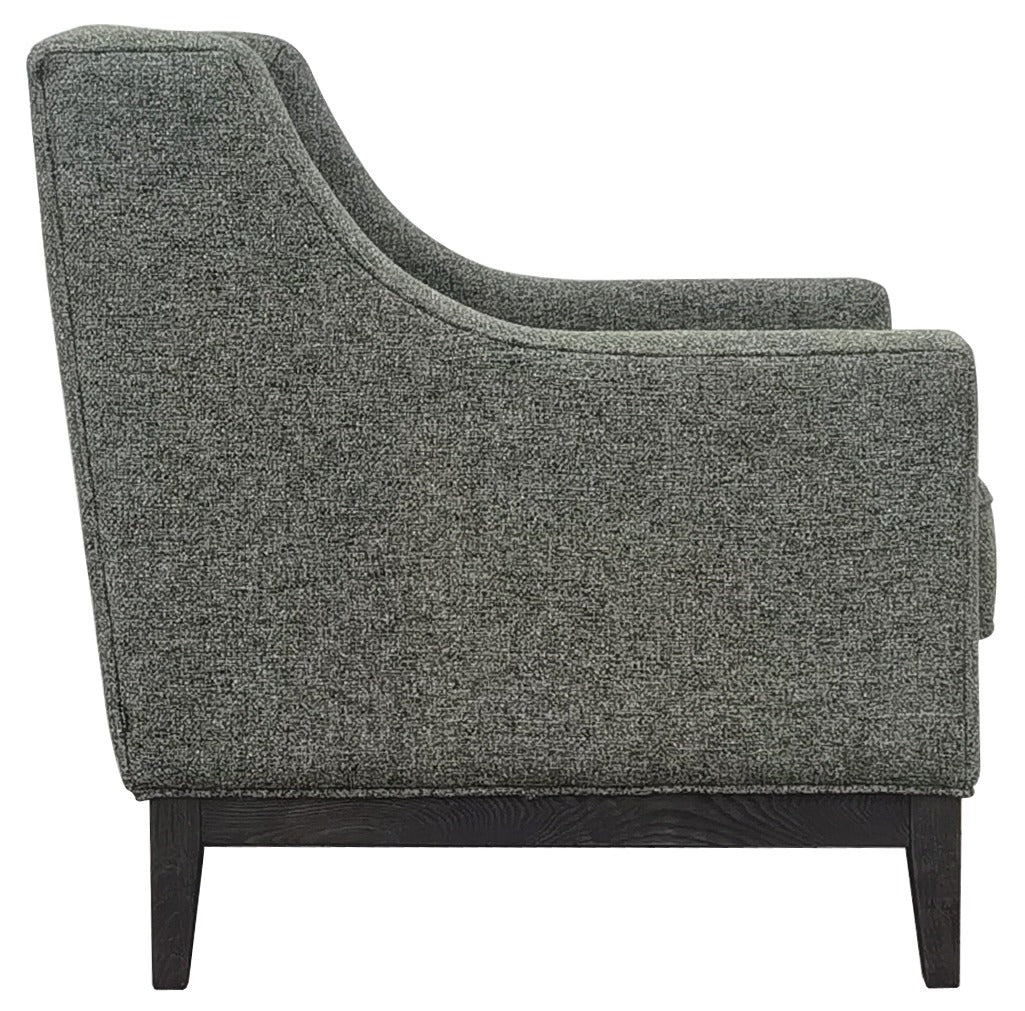 Libra Interiors Theodore Armchair – Forest Green - Image 2