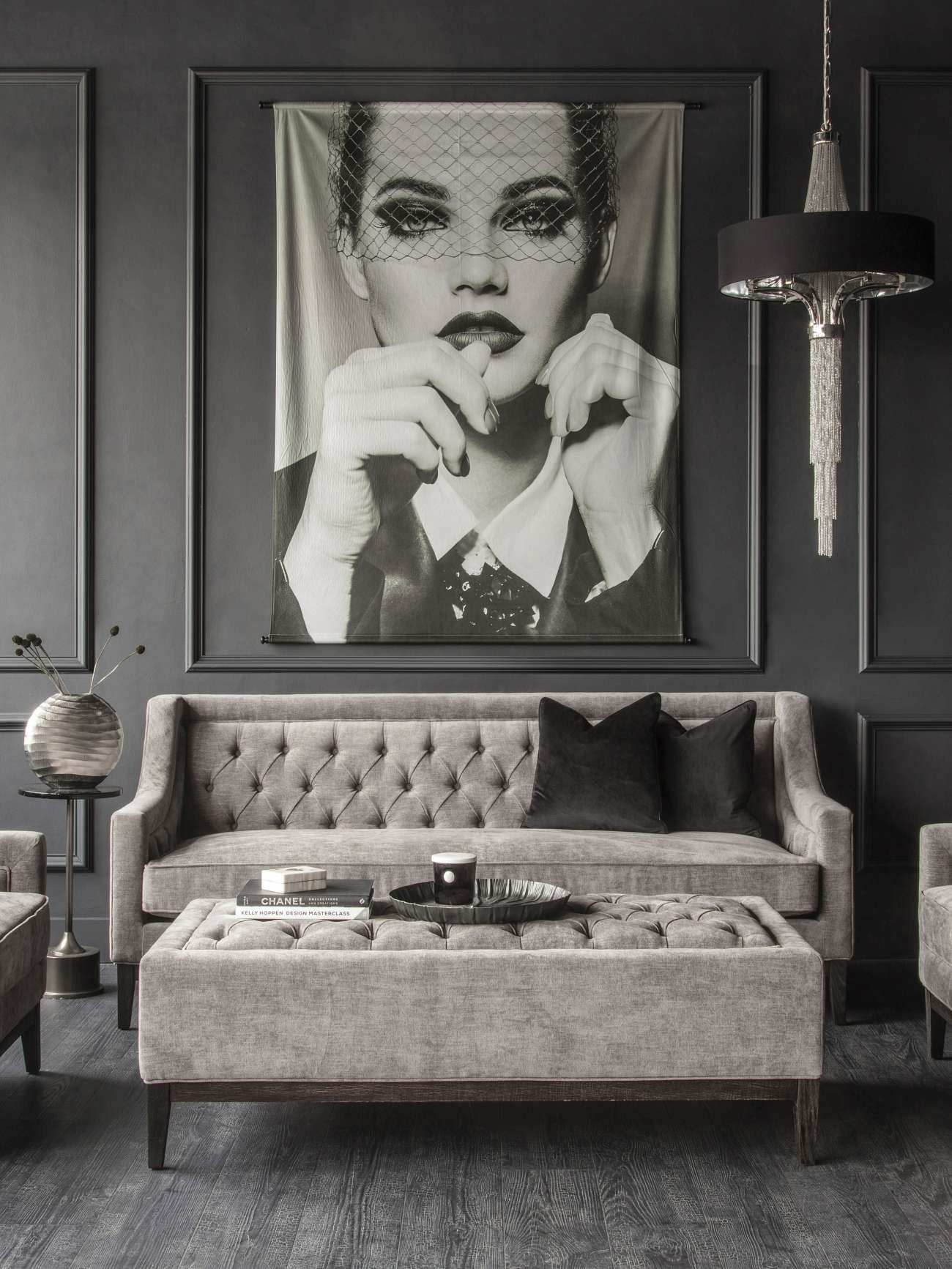 Libra Interiors Theodore Sofa – Warm Grey Fabric - Image 7
