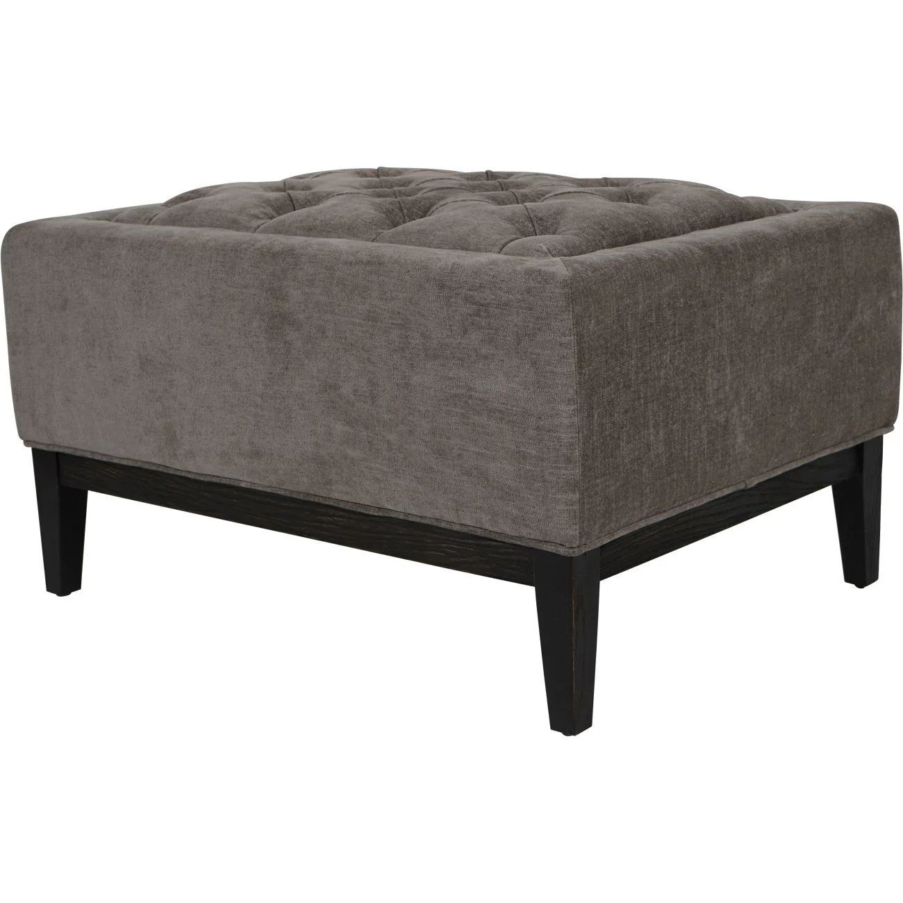 Libra Interiors Theodore Stool – Warm Grey Fabric - Image 2