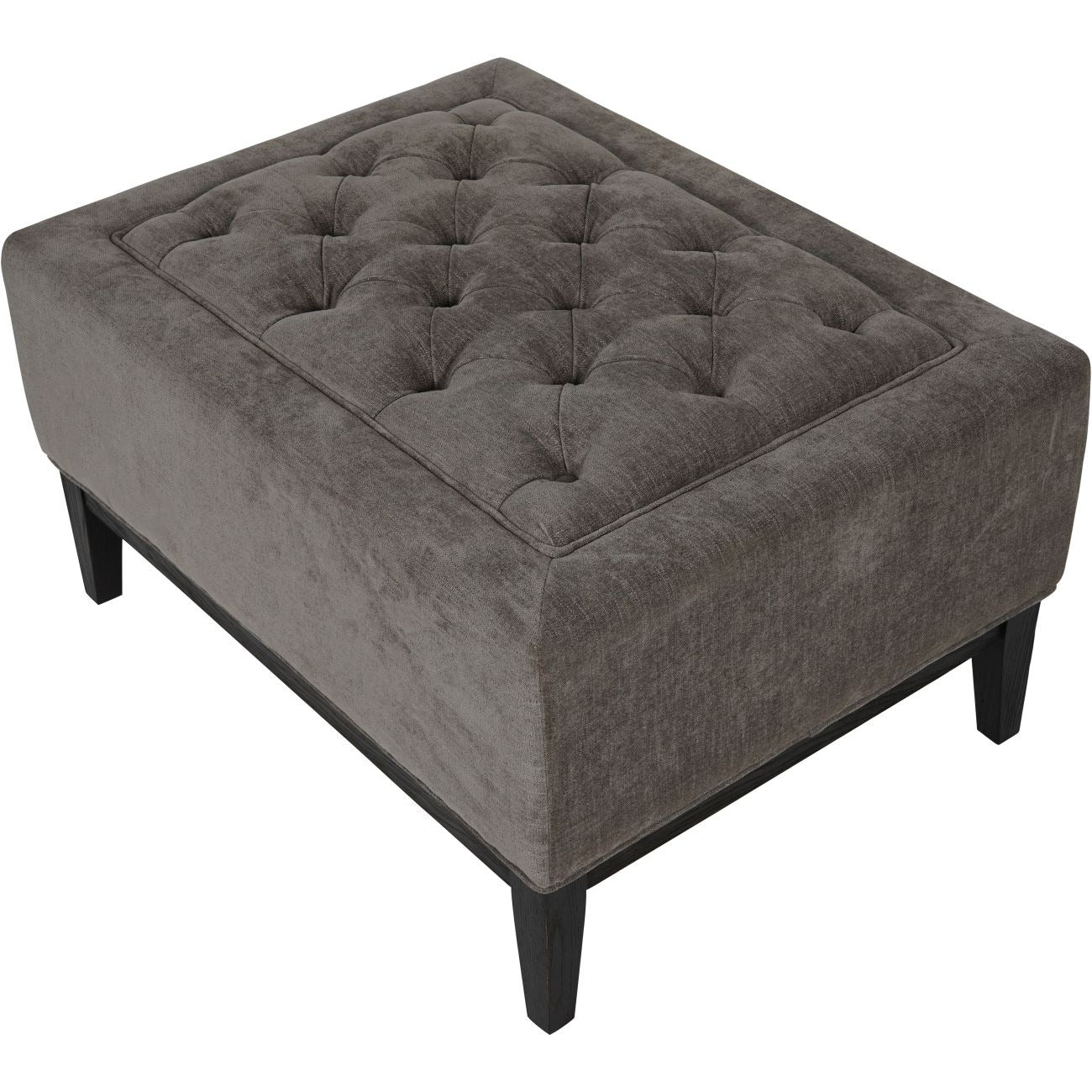 Libra Interiors Theodore Stool – Warm Grey Fabric - Image 3