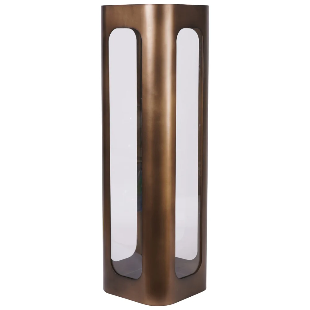 Libra Interiors Thorpe Hurricane Lamp – Large