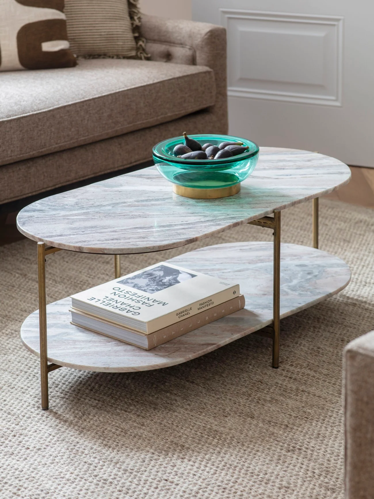 Libra Interiors Toronto Marble Coffee Table - Image 6