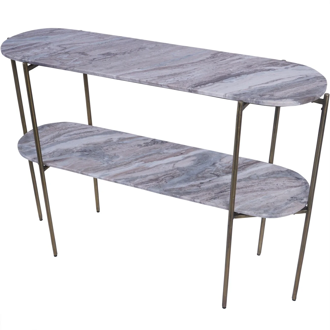 Libra Interiors Toronto Marble Console Table - Image 3