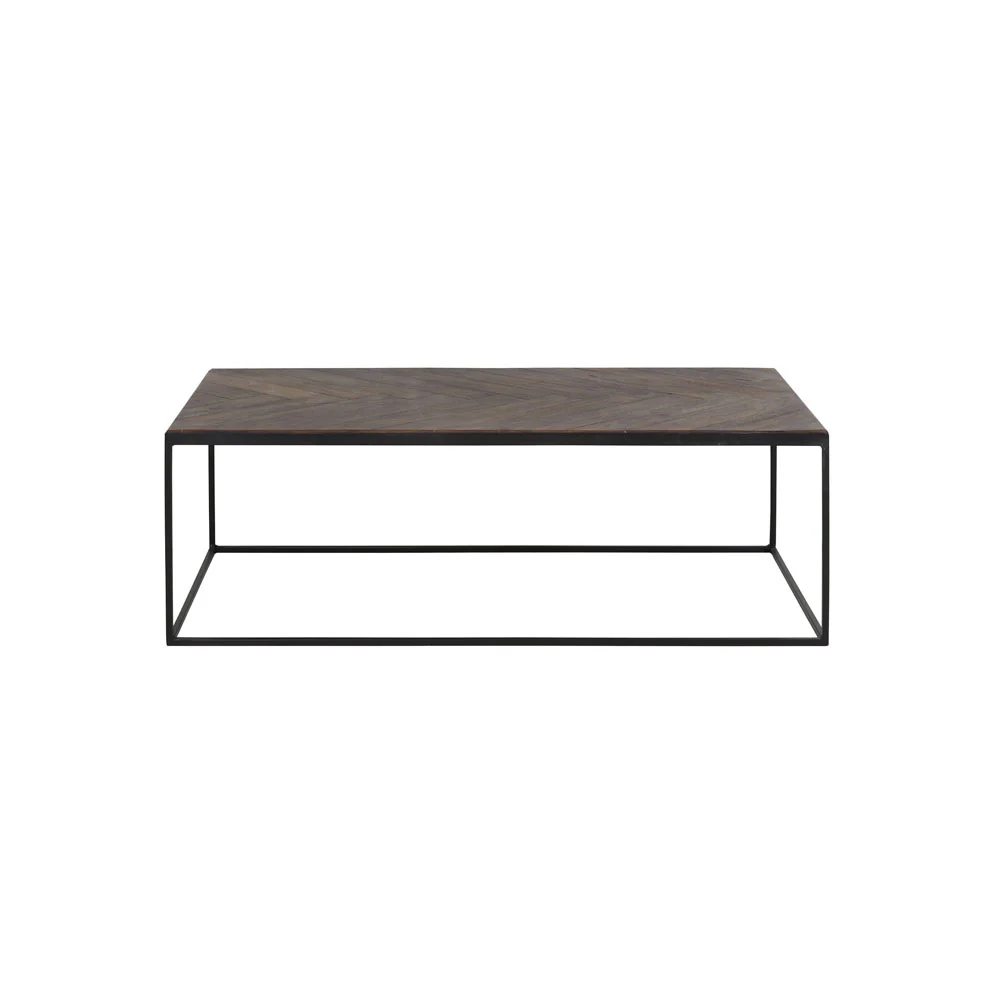 Light & Living Chisa Coffee Table in Brown and Black