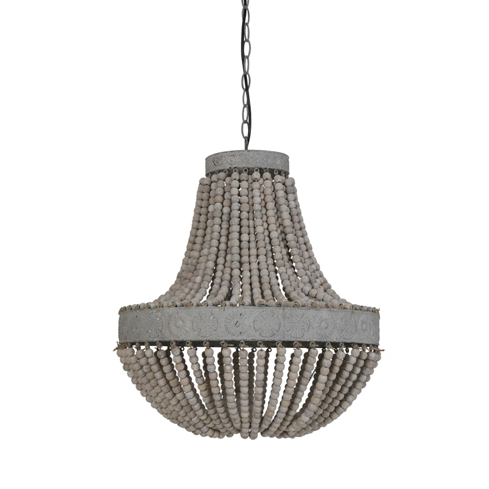 Light & Living Luna Beaded Hanging Lamp
