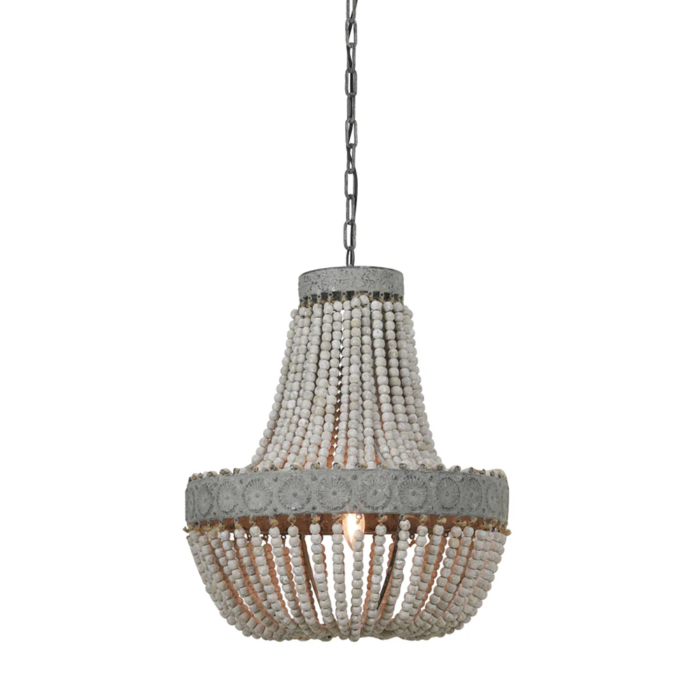 Light & Living Luna Beaded Hanging Lamp - Image 2