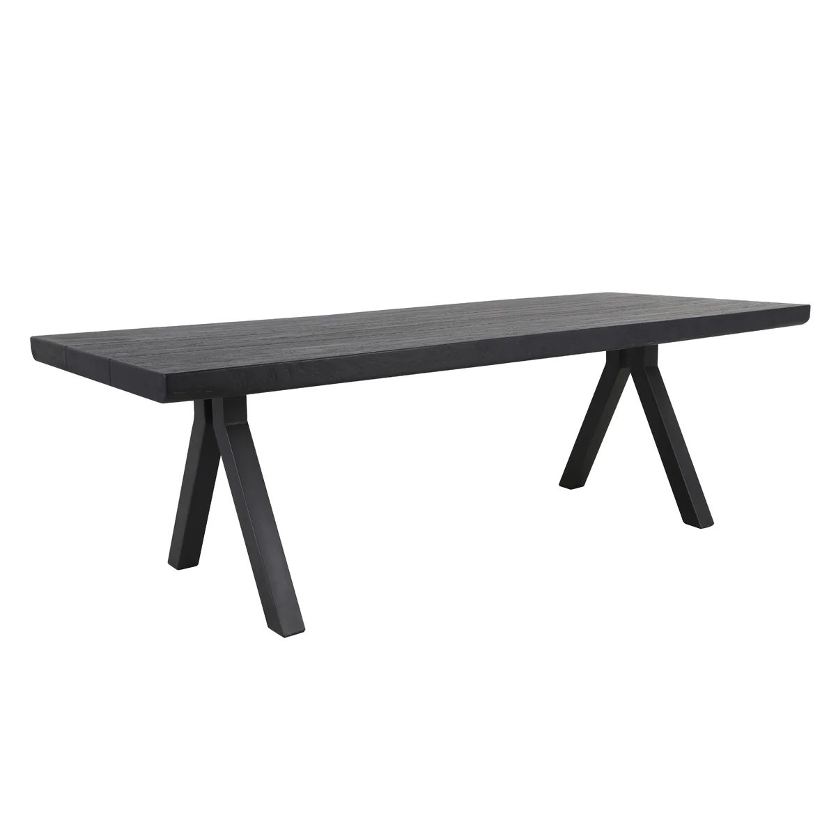 Light & Living Muden Dining Table in Matte Black (Medium) - Image 2