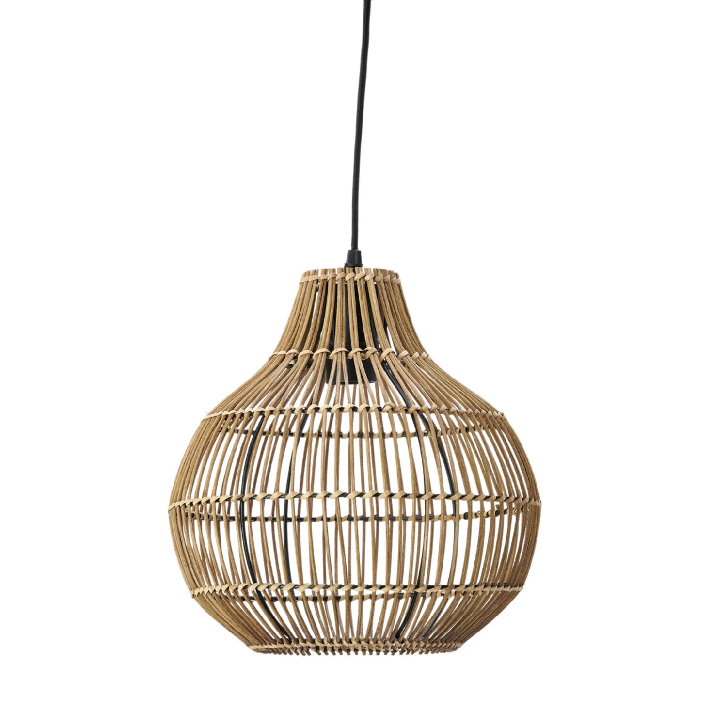 Light & Living Pacino Rattan Hanging Lamp – Small