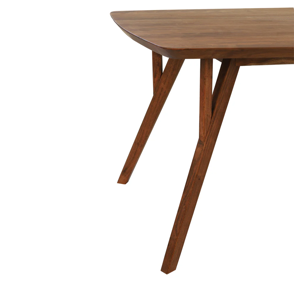 Light & Living Quenza Dining Table in Brown Acacia Wood – 220cm - Image 3