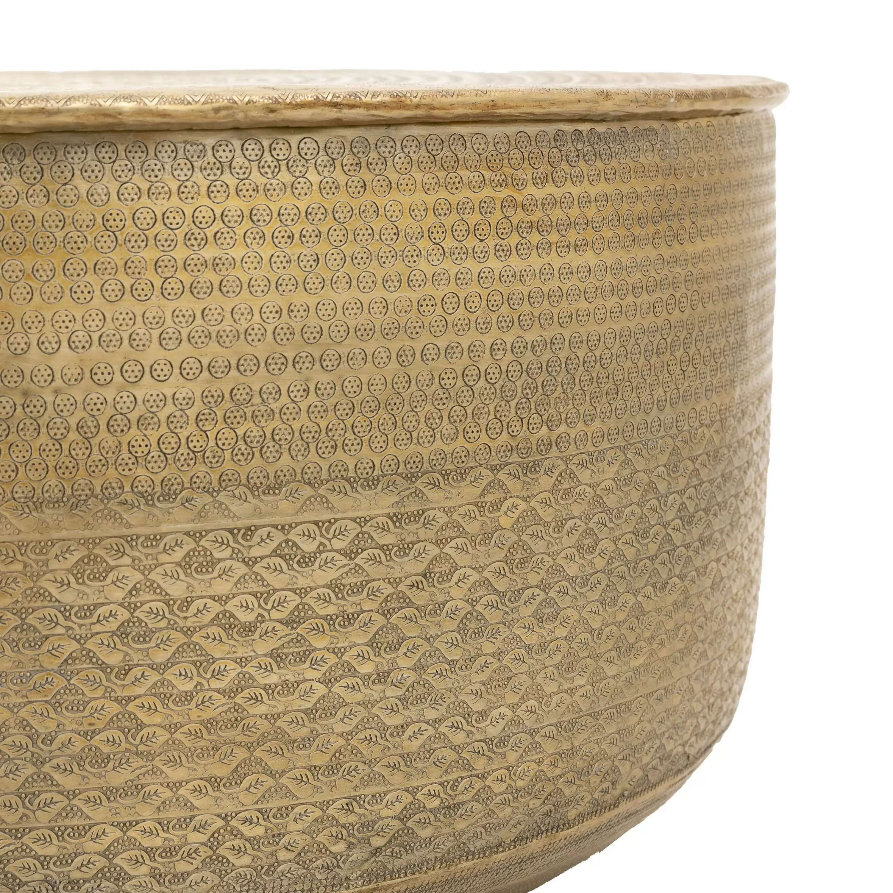 Liora Coffee Table – Brass Finish - Image 4