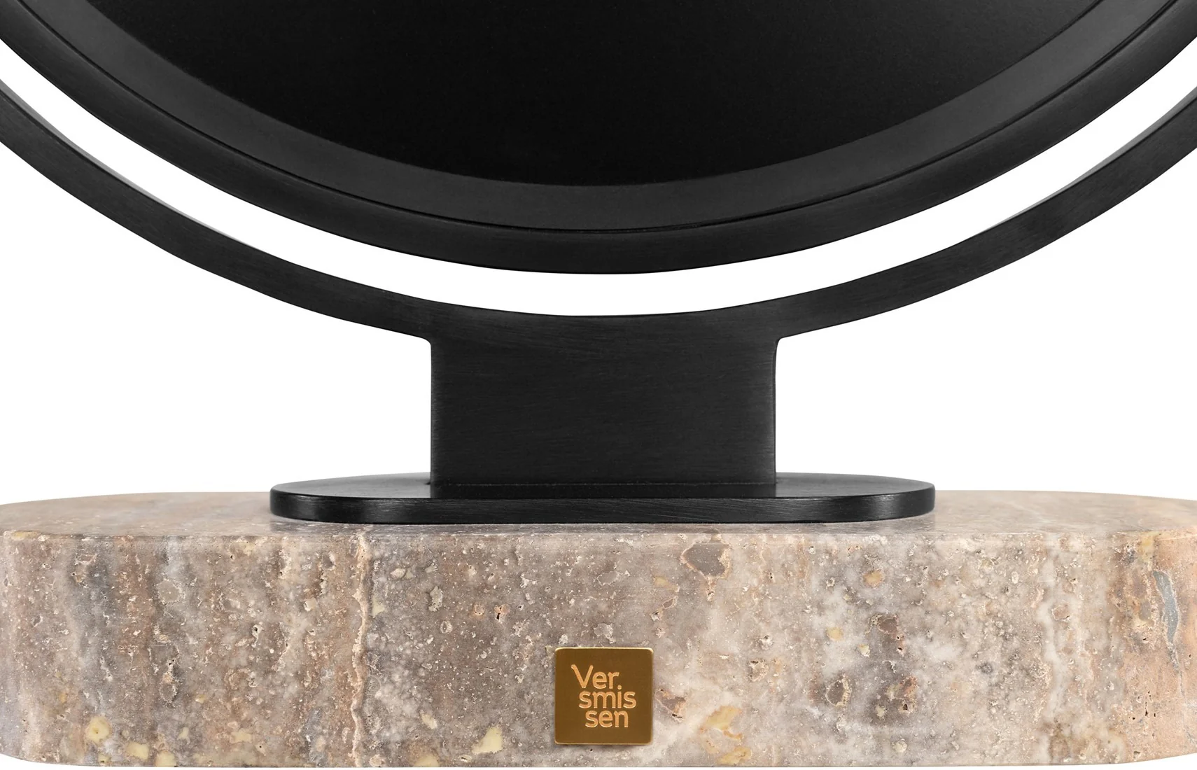 Livia Large Dressing Table Mirror – Brushed Black Chrome - Image 6