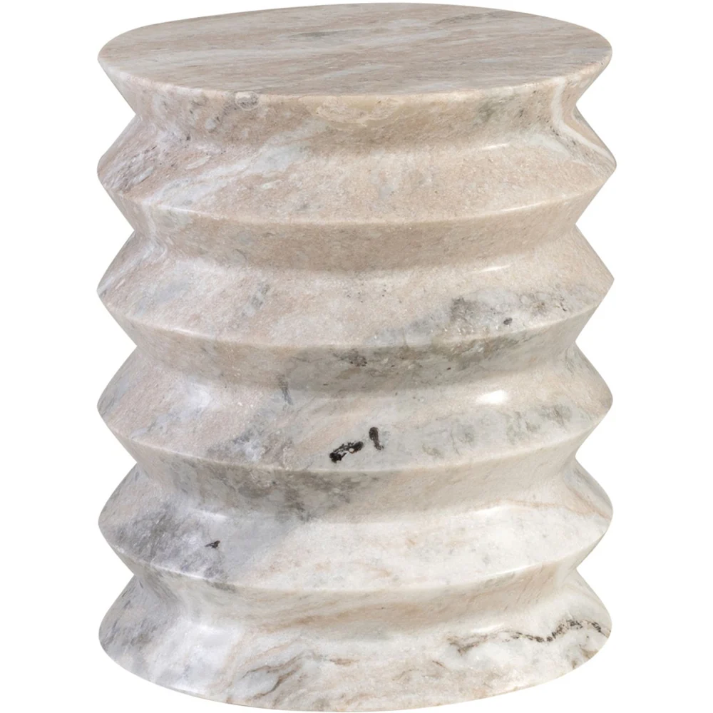 Louella Stool – Toronto Marble - Image 2