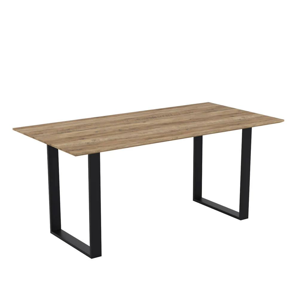 LPD Home Antibes Dining Table – Russet & Black
