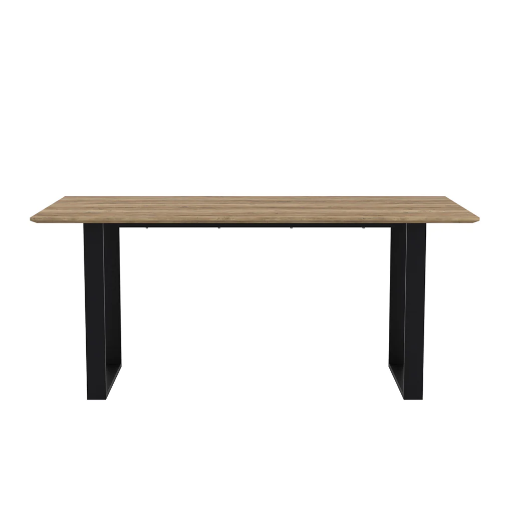 LPD Home Antibes Dining Table – Russet & Black - Image 2
