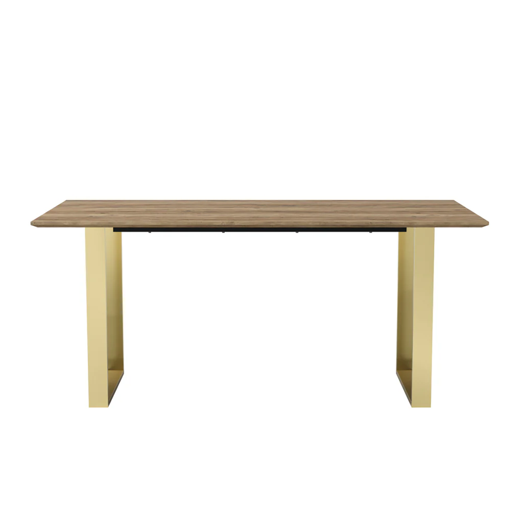 LPD Home Antibes Dining Table – Russet & Gold - Image 4