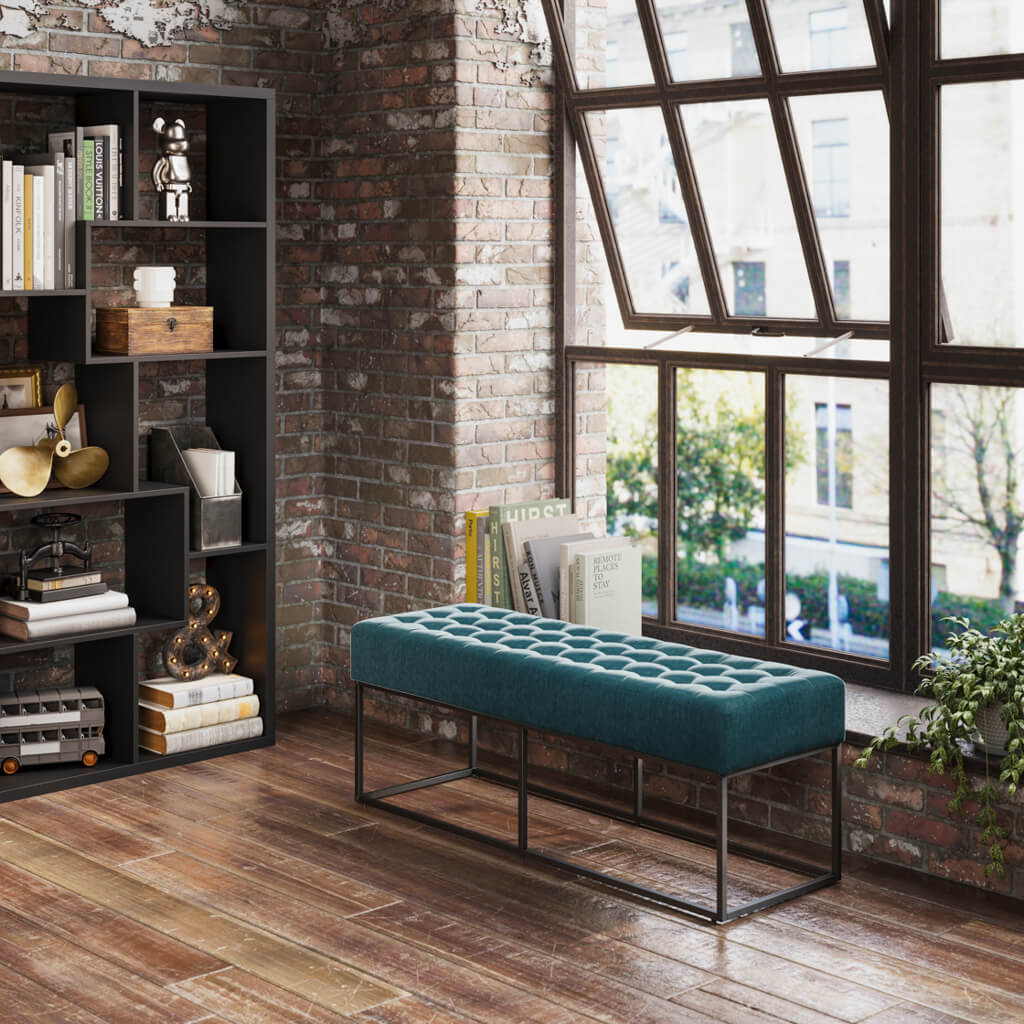 LPD Home Boden Bench – Yale Blue - Image 5