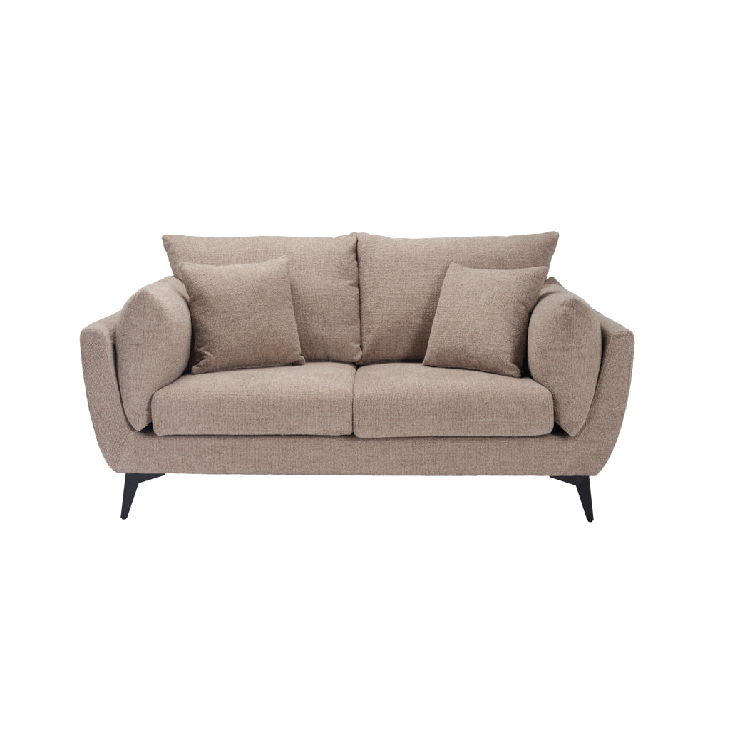 LPD Home Carter 2 Seater Sofa – Taupe - Image 2