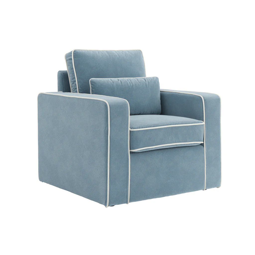 LPD Home Diego Armchair – Ice Blue