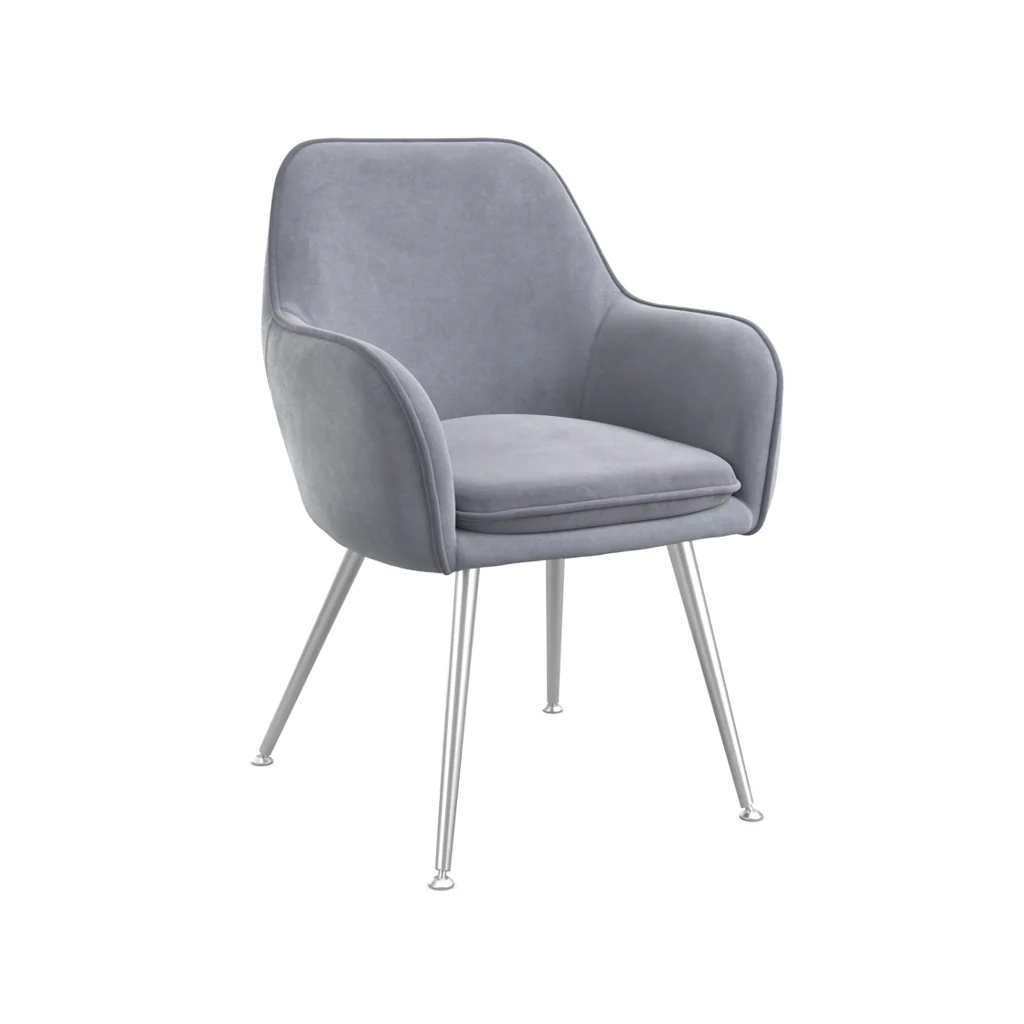 LPD Home Tara Dining Chair – Grey – Set of 2