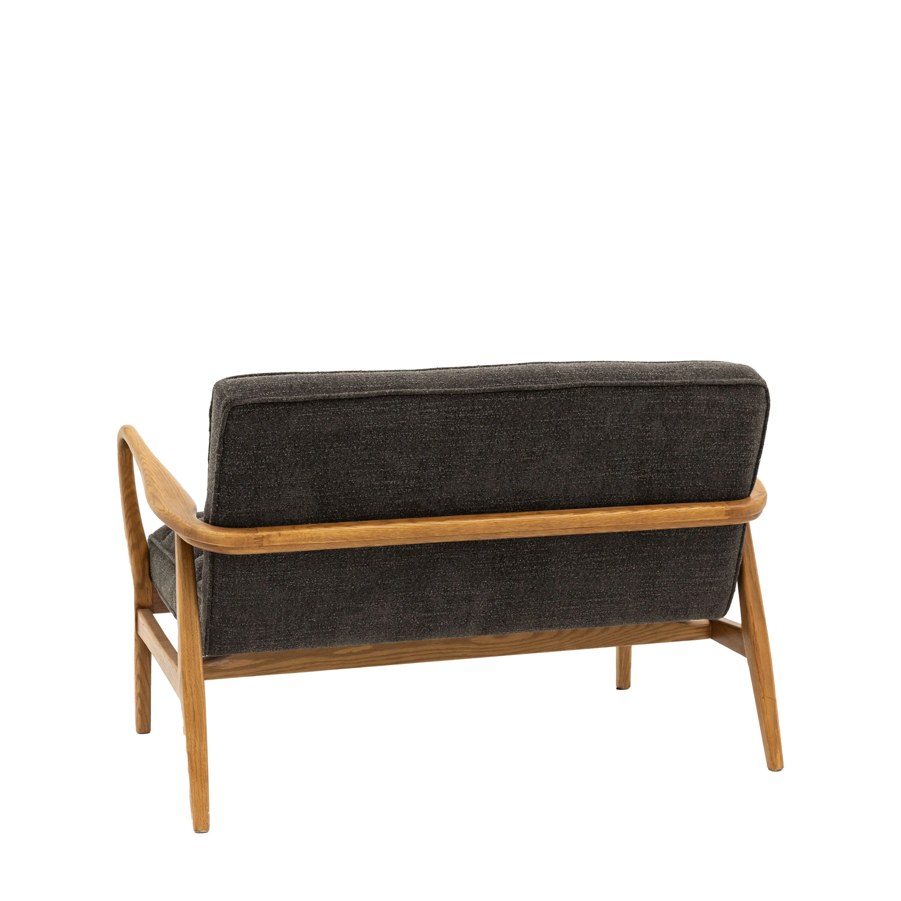 Luella 2 Seater Sofa – Charcoal Boucle - Image 4
