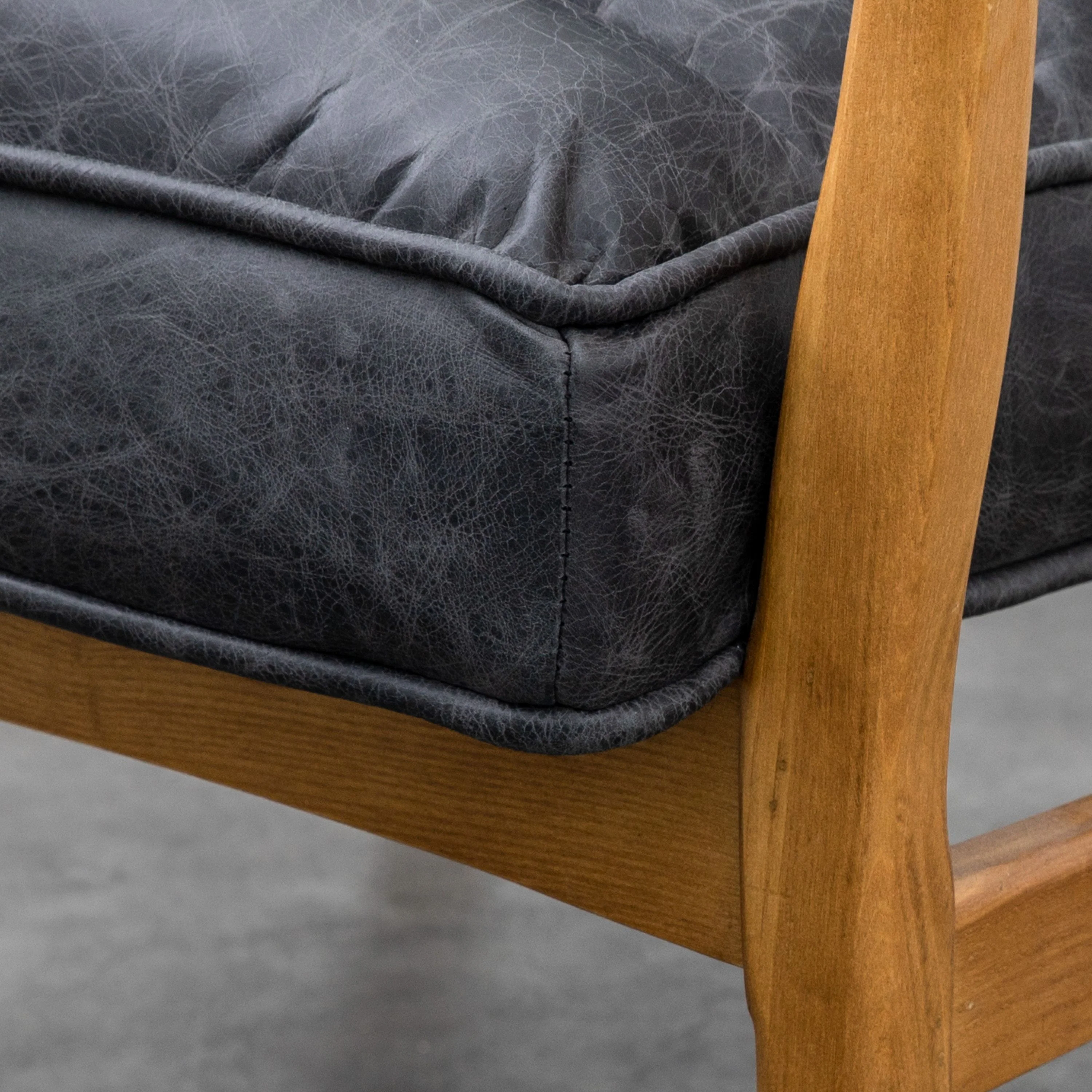 Luella Armchair – Antique Ebony - Image 3