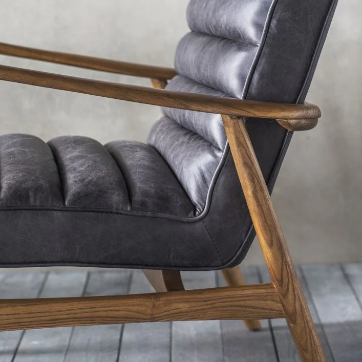Luella Armchair – Antique Ebony - Image 5