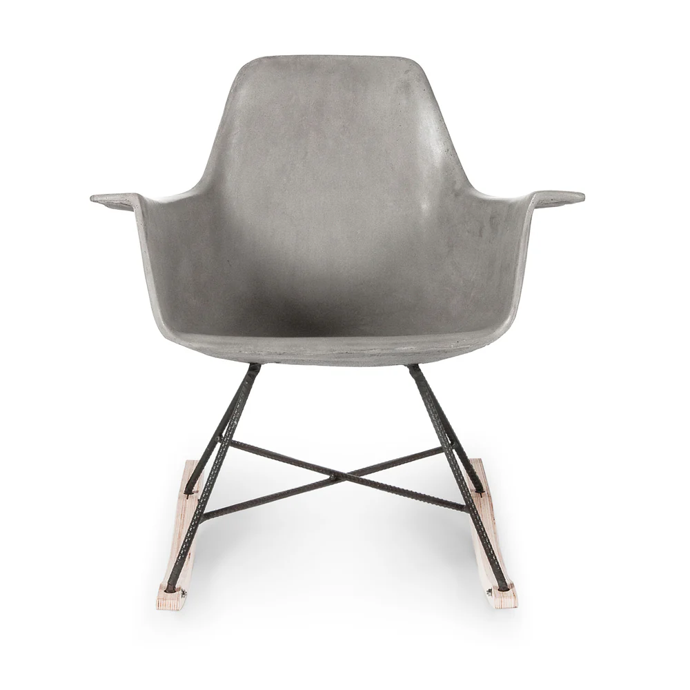 Lyon Beton Hauteville Rocking Chair with Concrete Seat